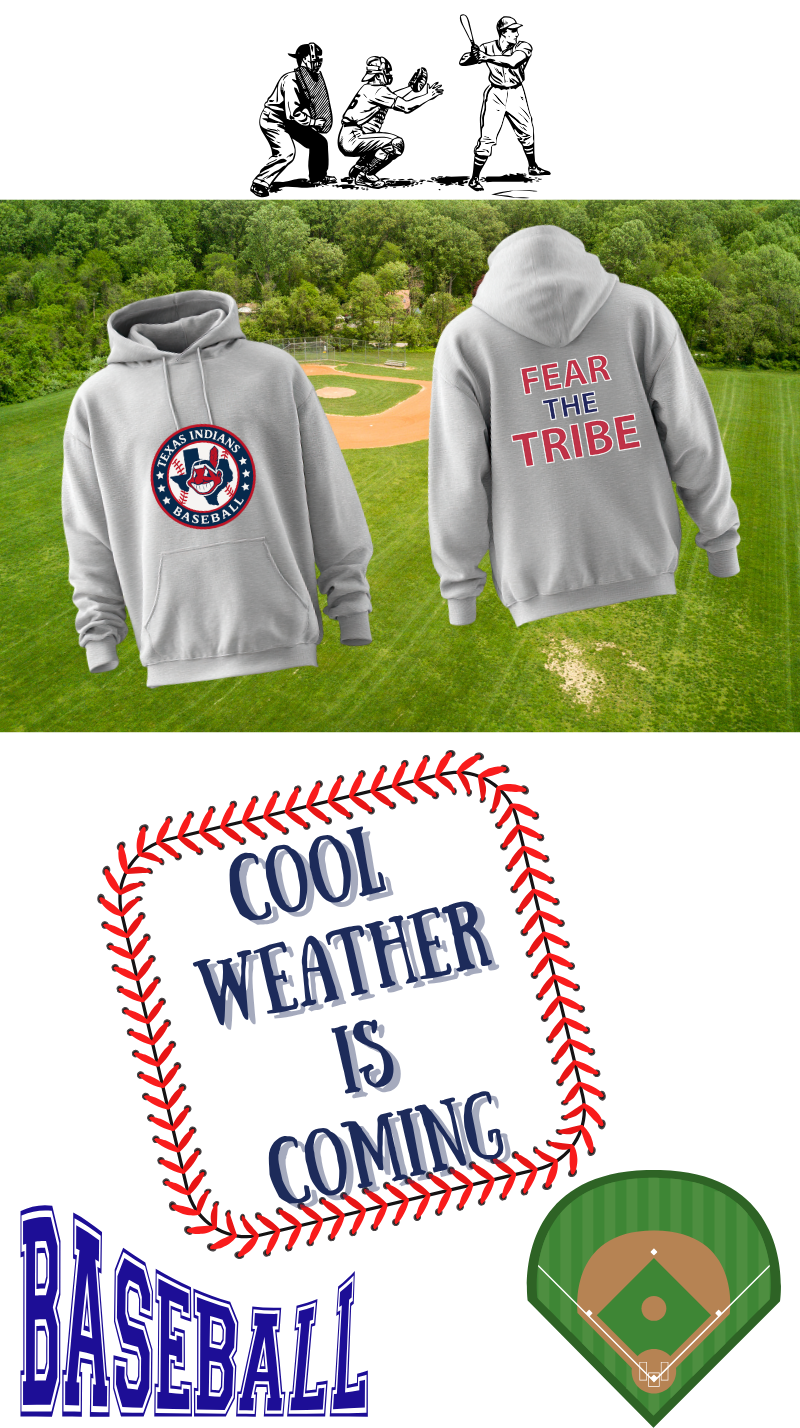 Indians Hoodie - Fear the tribe