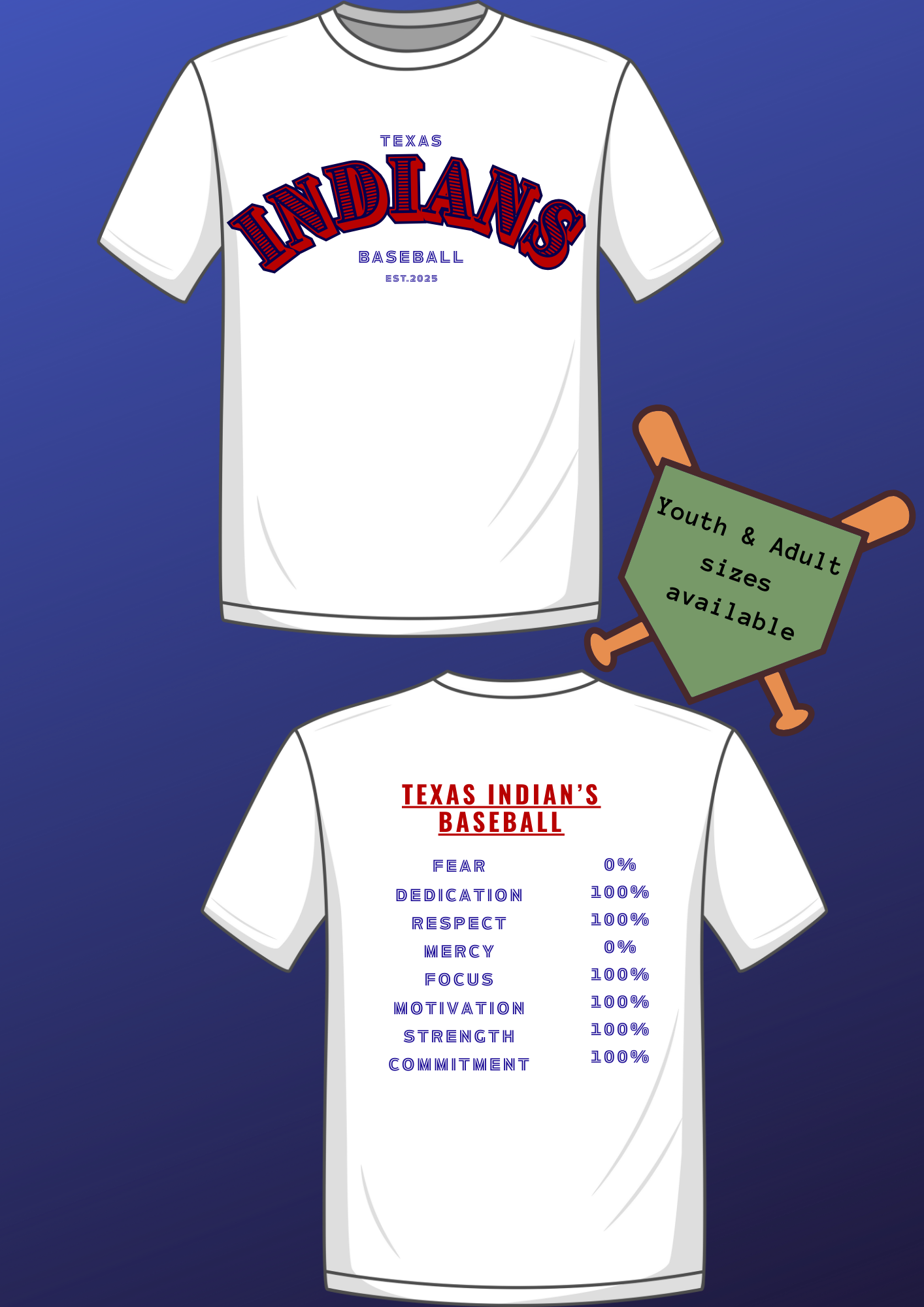 Texas Indians EST.2025