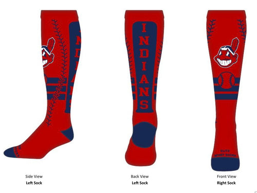 Indian Knee High Baseball Socks