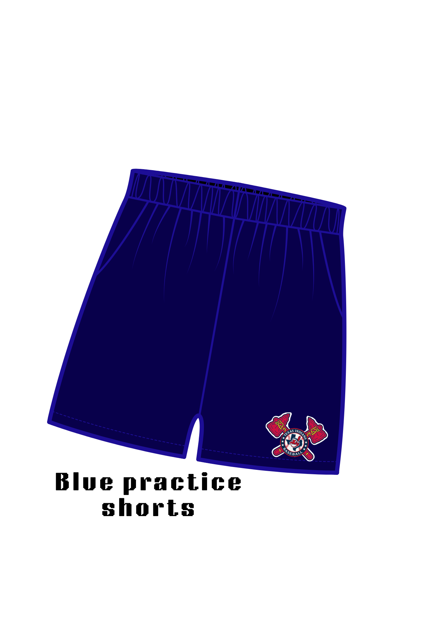 Indian's Practice shorts