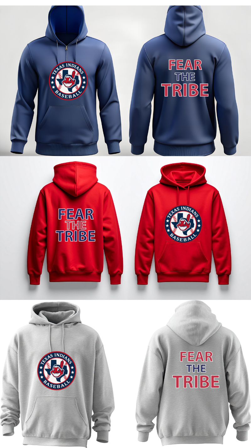 Indians Hoodie - Fear the tribe